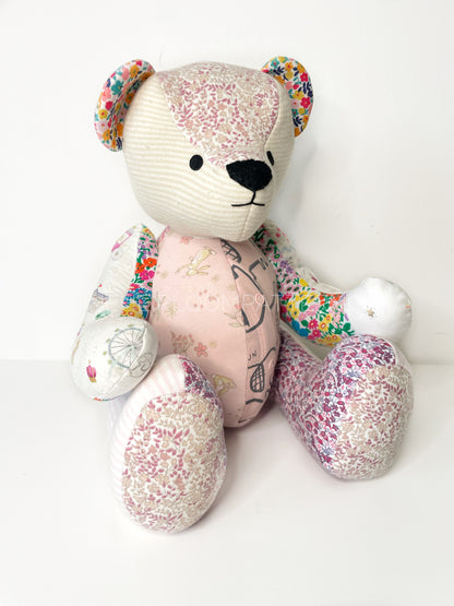 Bertie Memory Bear By The Heirloom Pattern Co.