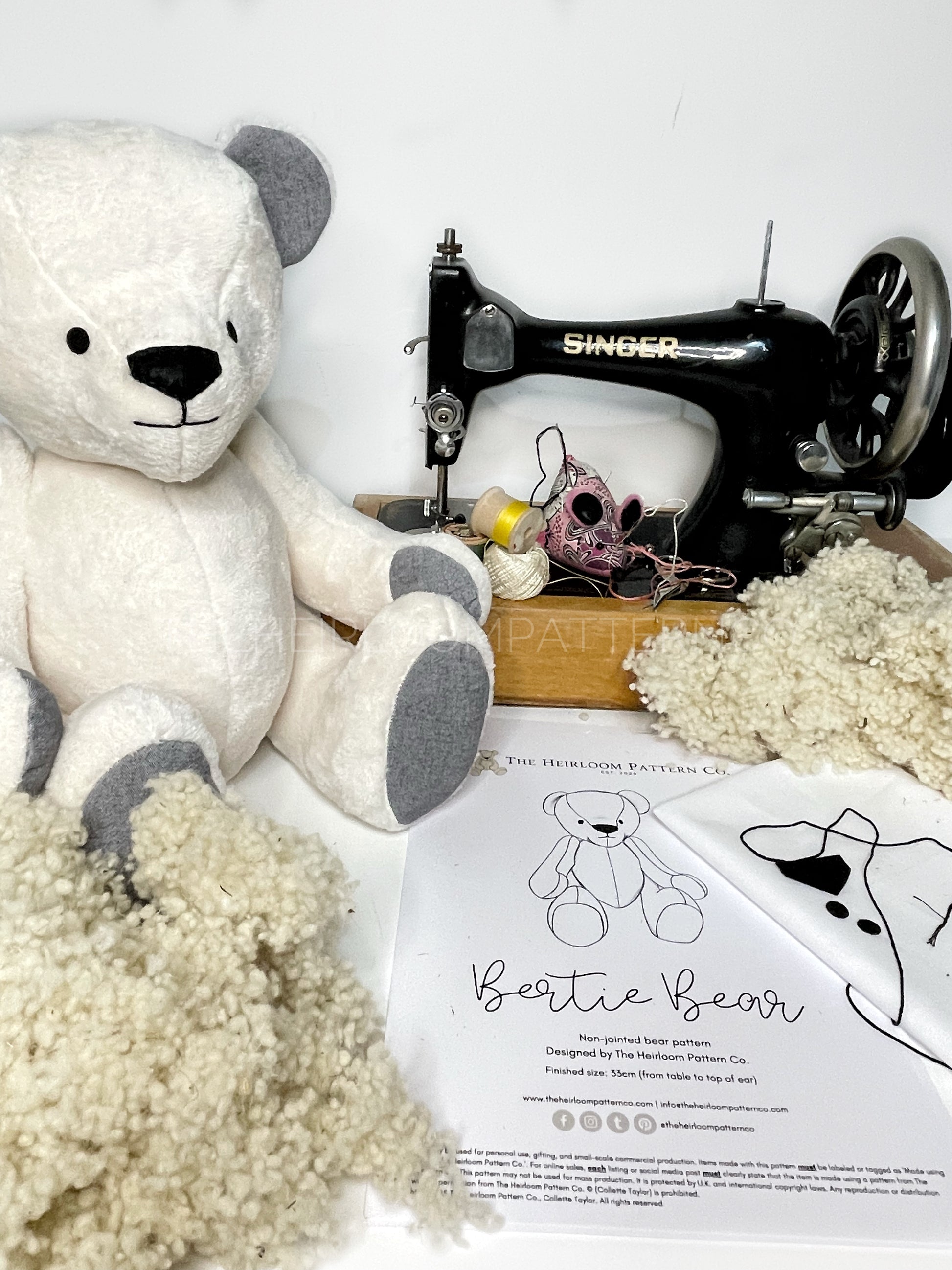 Make your own Bertie Memory Bear