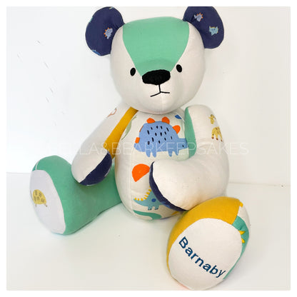 Barnaby Memory Bear Sewing Pattern - PDF